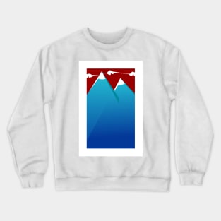 blue mountain Crewneck Sweatshirt